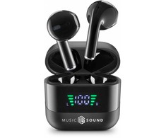 Ausinės SłuchawkiMusic SoundSpark juoda (BTMSTWSSPARKK)