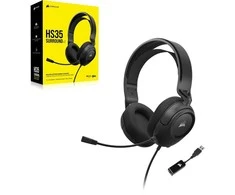 CORSAIR HS35 SURROUND v2 Multiplatform Ausinės Žaidimams Carbon