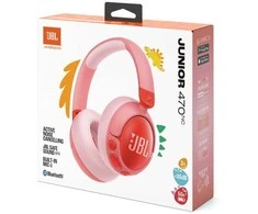 JBL JR470NC Bluetooth Belaidės Ant ausų uždedamos Ausinės skirta Kids Rožinė EU
