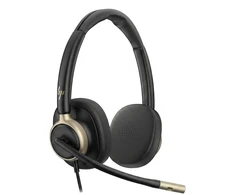 Ausinės HP Poly Mission 825 Stereo USB Ausinės su laidu