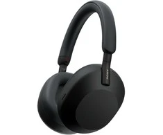Ausinės Sony WH-1000XM5B Bluetooth Noise Cancelling Kopfhrer su mikrofonu juodas