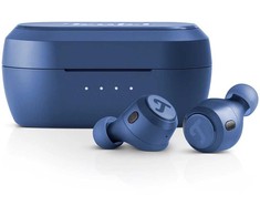 Ausinės Teufel REAL mėlynos TWS 3 Ausinių rinkinys Belaidės ausinės Į ausį Bluetooth Skambučiai/muzika Mėlynos