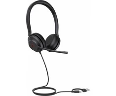 Ausinės Yealink UH35 dvigubos komandos USB-C/A