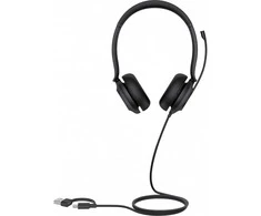 Ausinės Yealink UH35 dvigubos komandos USB-C/A