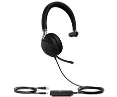 Yealink UH38 Mono Microsoft Teams-W/O BATUSB-C USB-Ausinės