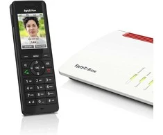 AVM FRITZ!Fon X6 DECT telefonas, juodas