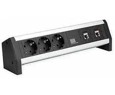 BACHMANN DESK 3xCEE7/3 2x CM-CAT6A Modul