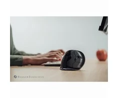 Pelė Bakker Elkhuizen Evoluent BakkerElkhuizen D vertikali/6 mygtukai/small/belaidė