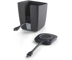 AV signalo perdavimo sistema Barco Barco 2 dėklas x USB-C mygtukai Juoda