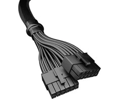 LISTAN BE QUIET 12VHPWR PCIe adapterio kabelis