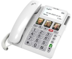 Bea-fon Mobile „Beafon ML10 LTE“, 4G stacionarus mobilusis telefonas su SOS siųstuvu, baltas