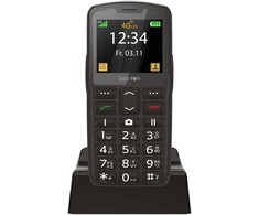 Bea-fon Mobile Beafon SL260 LTE, Juostinė juosta, Viena SIM, 5,59 cm (2.2"), „Bluetooth“, 800 mAh, Juoda, Sidabras