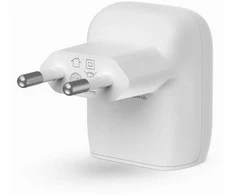 Belkin 20W USB C PD PPS balta + kabelis USB C