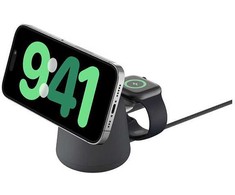 Belkin BOOST Charge PRO 15W mag. Cha.Qi2 2in1 drkggray WIZ027vfH36