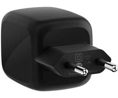 Įkroviklis Belkin BOOSTCHARGE WCH020KQBK PD + PPS 2x USB-C 67 W Juodas (WCH020KQBK)