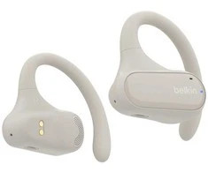 Belkin SoundForm ClearFit Ausinės True Belaidės Stereo (TWS) Ear-hook Calls/Music/Sport/Everyday Bluetooth Sand