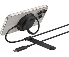 Įkroviklis Belkin UltraCharge Qi2 Bezprzewodowa su podstawką bez zasilacza Juodas (WIA014HQBK)