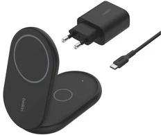 Belkin MagSafe Qi2 15 W juoda su adapteriu 36 W