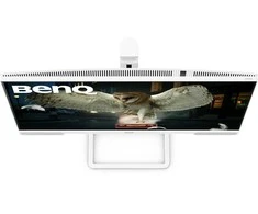 Monitorius BENQ EW2790U 27 colių 4K 95 P3 USB-C 65W USB šakotuvas su LBL+ treVolo SPK nuotolinio valdymo pultu