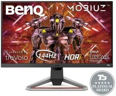 Monitorius BenQ EX2710U | 27" MOBIUZ/Gaming/IPS/4K(3840 x 2160)/ 144 Hz /16:9/HDRi vaizdas ir tikras „treVolo“ garsas