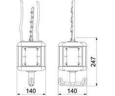 Bettermann OBO VH4/00 34900A0 Energieversorgungseinheit IP20 leer