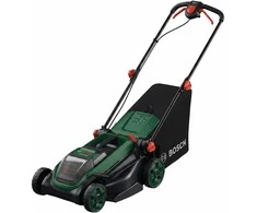 Akumuliatorinė vejapjovė Bosch Rotak 18V2-38; 2x18 V; 38 cm (be akumuliatoriaus ir pakrovėjo)