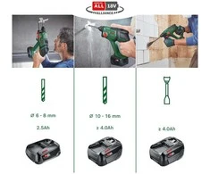 Bosch UniversalHammer18V(1x4ah) Akum.perforatorius
