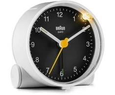 Braun BC 01 WB kvarcinis žadintuvas baltas
