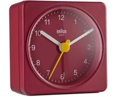 Braun BC 02 R kvarcinis žadintuvas raudonas