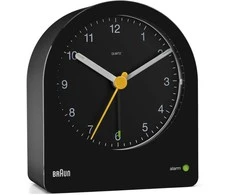 BRAUN BC22 BK kvarcinis žadintuvas juodas