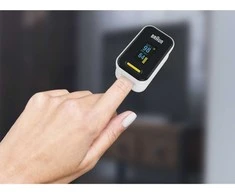 Braun YK-81CEU pulse oximeter Juodas, Nerūdijantis plienas
