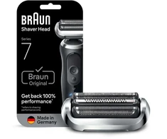 Braun 74S skustuvo galvutės pakaitalas, 7 serija, Sidabrinis