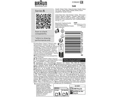 BRAUN 54B Naujos 5 ir 6 serijos skutimo galvutė