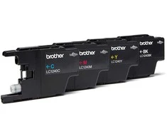 Brother Tintenpatronen LC-1240 Multipack (je 1x M/C/Y/BK)