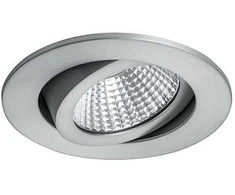 Brumberg Leuchten Brumberg 12261253 EB-Strahler SEVEN rund alu 827 7W 350mA schwenk