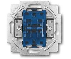 BUSCH JAEGER BJ 2000/6/6 US-101 Doppel-Wechsel-Schalter UP Einsatz