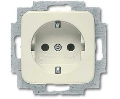 BUSCH JAEGER BJ 20EUC-212 Steckdosen-Einsatz Busch-Duro 2000 SI baltas
