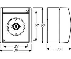 BUSCH JAEGER BJ 20EWSL-53 Steckdose m.Sicherheits- Schloss ocean IP44 grau/blaugrün