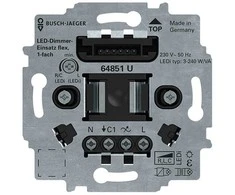BUSCH JAEGER BJ 64851 U LED-Tastdimmer-Einsatz flex