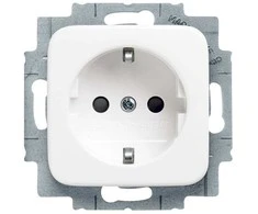 BUSCH JAEGER Reflex SI - Steckdose Safety+ - UP *alpinweiss*