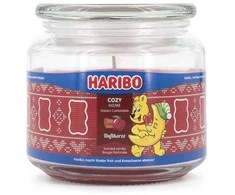 Haribo A2203 žvakė apvali obuolių ir cinamono raudonumo, 1 vnt.
