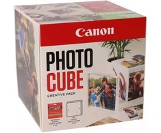 Canon PP-201 13x13 cm Photo Cube Creative Pack Baltas Žalias 40 Bl.