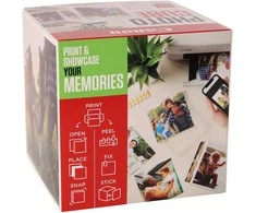 Canon PP-201 13x13 cm Photo Cube Creative Pack Baltas Žalias 40 Bl.