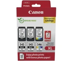 CANON PG-545XLx2 / CL-546XL rašalo kasetė PVP