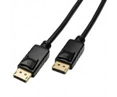 Captiva Kabelis Displayport zu HDMI juodas 4K 60Hz 2m HighSpeed DP zu HDMI