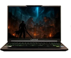 Captiva Nešiojamas kompiuteris Highend Gaming I95-048GE 16" WQXGA Core i7-14650HX 16GB/500GB SSD RTX5070 Win 11