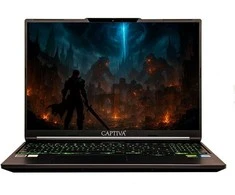 Gaming Nešiojamas kompiuteris Captiva Advanced Gaming I95-042GE, 16" WQXGA, Core i7-14650HX, 32GB RAM, 2TB SSD, RTX 5060, Win 11, German Keyboard