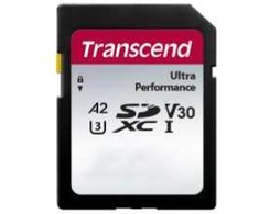 Atminties kortelė Transcend SDXC 340S 128GB Class 10 UHS-I U3 A2 V30