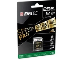 Atminties kortelė Karta Emtec Emtec SD 256GB UHS-I U3 V30 SpeedIN Pro