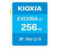 Atminties kortelė Karta Kioxia Exceria Gen 2 SDXC 256GB UHS-I Klasa 10 (LNEX2L256GG4)